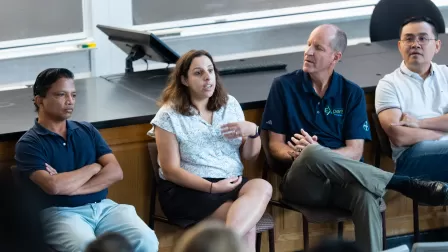 Career panelists answer questions at ASA Statistics Day